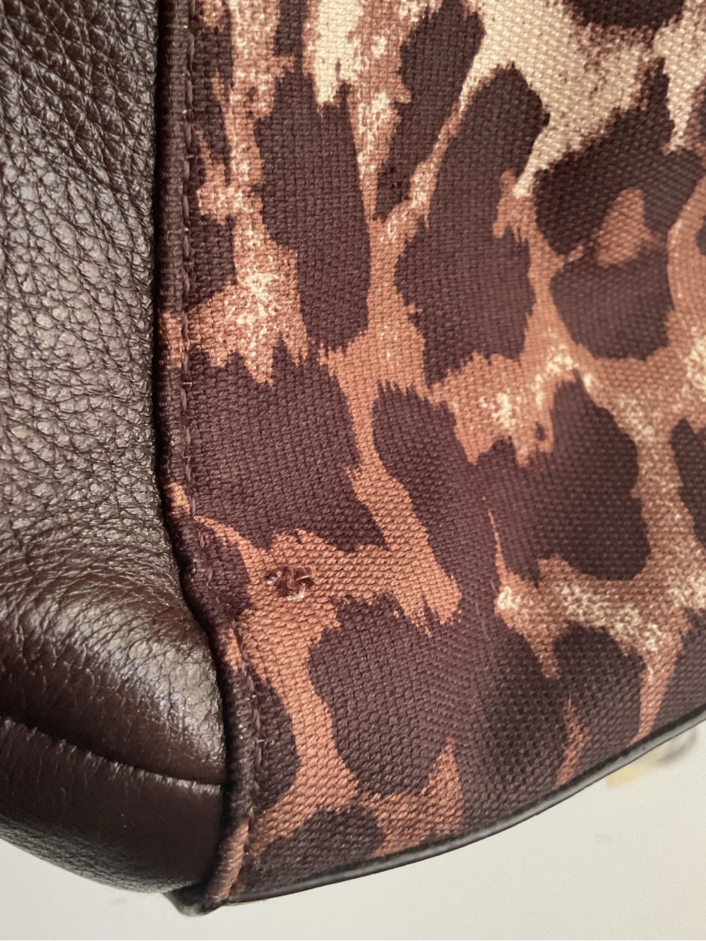 COACH Park Chain Ocelot Leopard Print & Leather w/ Goldtone Hardware 2013 - Picture 10 of 16